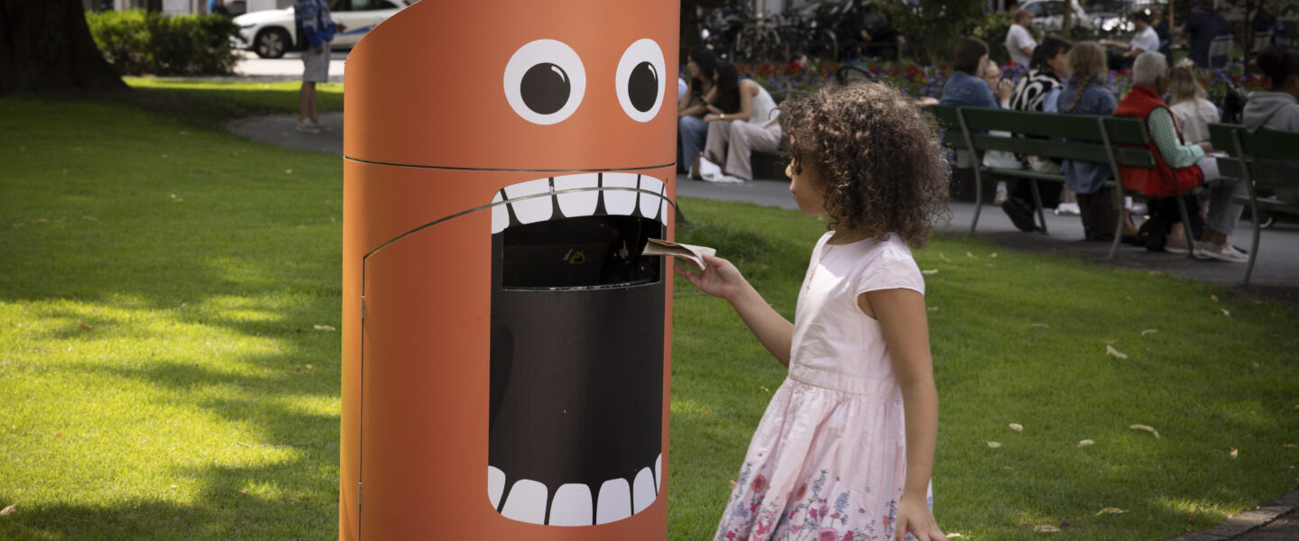 SCHWEIZ IGSU ANTI LITTERING AKTION