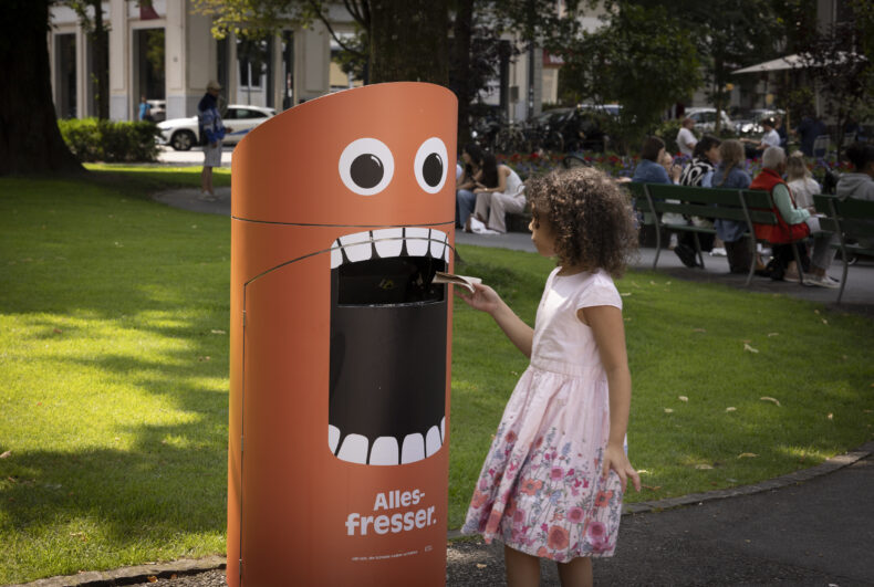 SCHWEIZ IGSU ANTI LITTERING AKTION